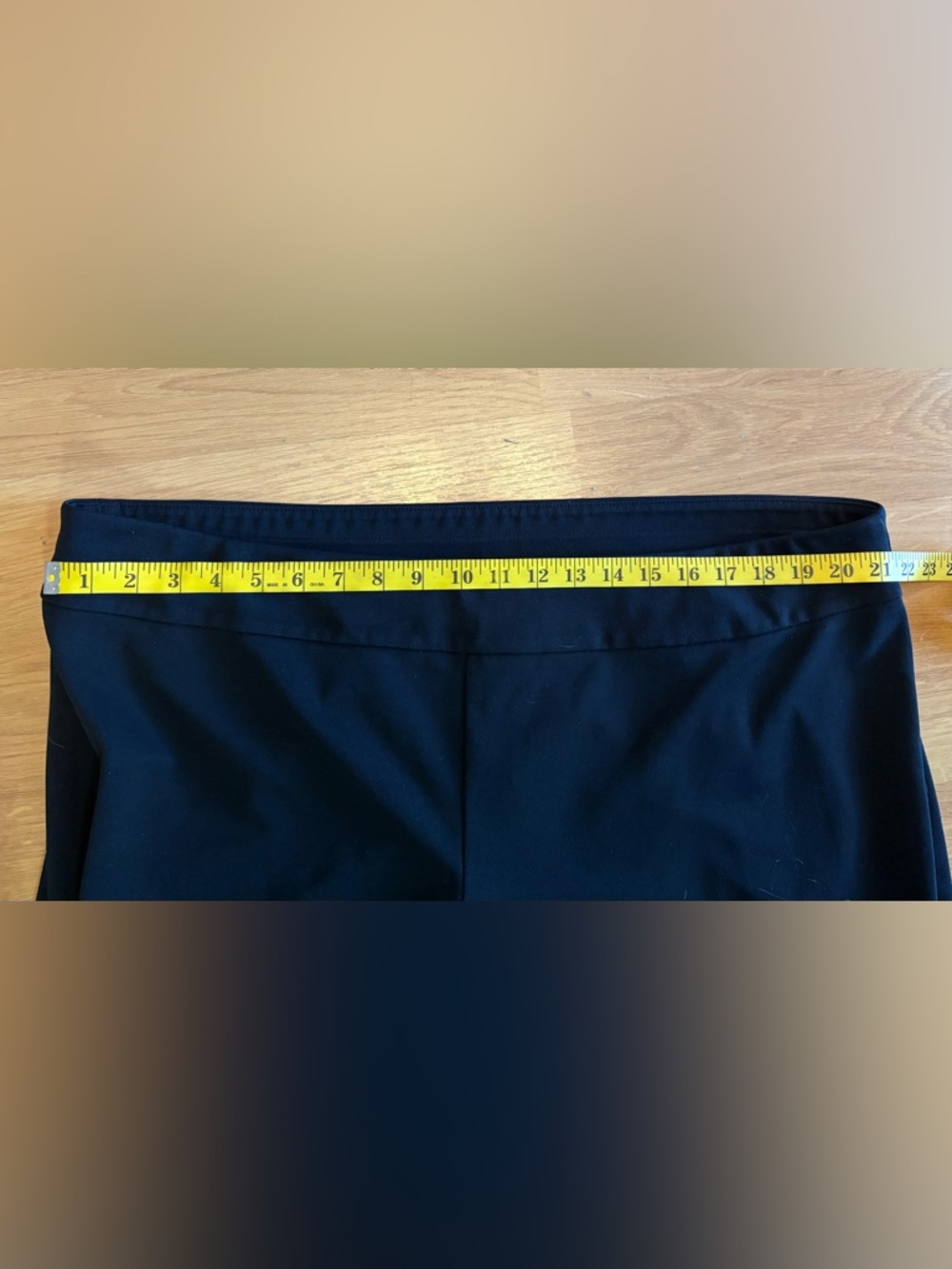 Lane Bryant Black Knit Stretch Pants - Picture 3 of 5